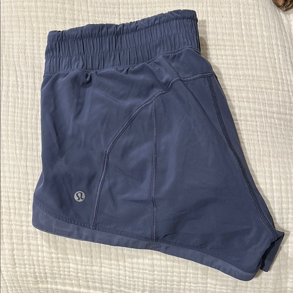 Lululemon Navy Blue Athletic Shorts